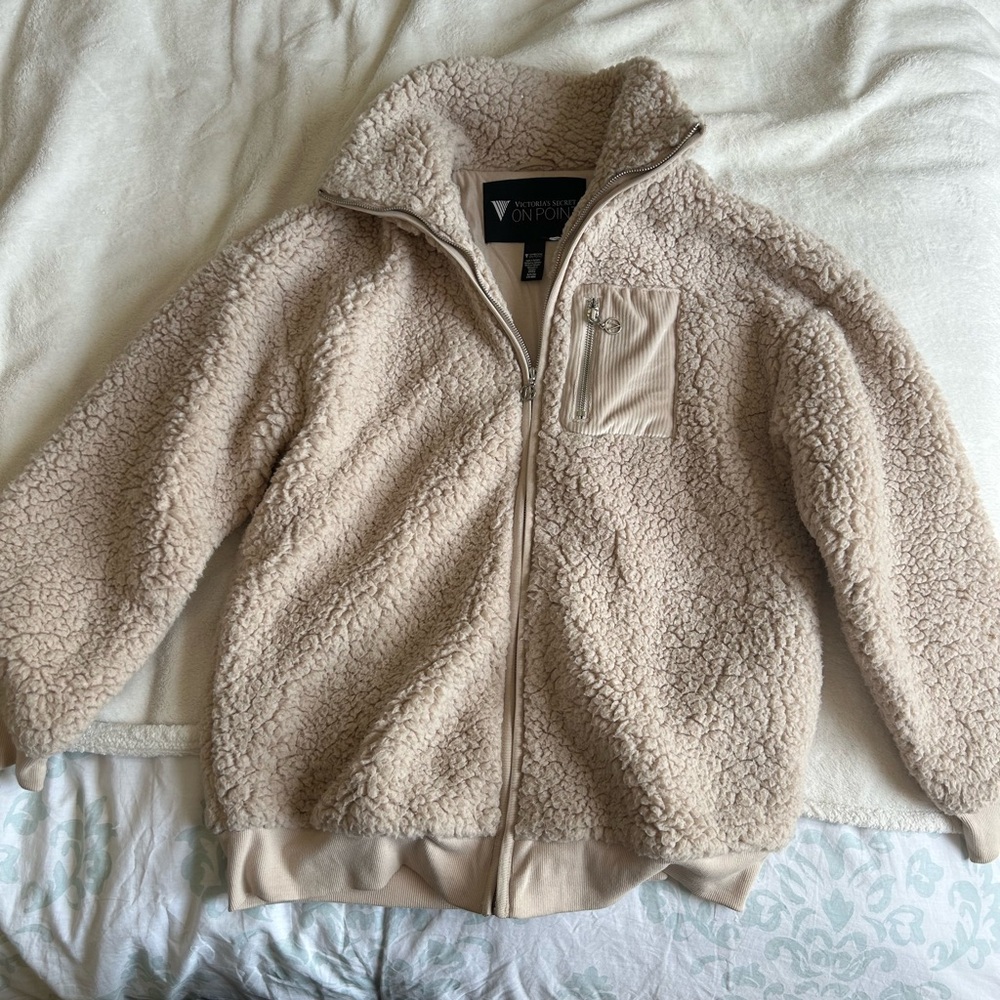Victoria’s Secret Cozy Fleece zip up jacket